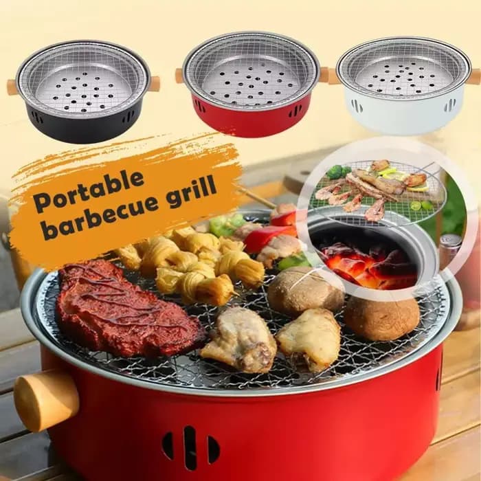 Poêle à Barbecue Portable polyvalente