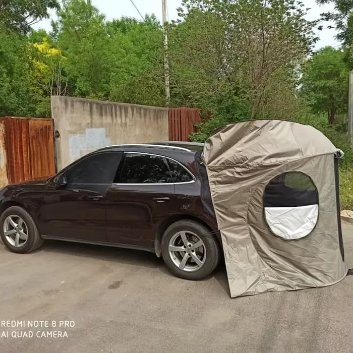 Tente de camping extérieure pour toit arrière de voiture, grand livre de queue, auvent de pique-nique sans fenêtre, camions de voiture, Porsche, Audi, BMW, SUV uniquement