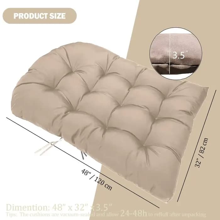 Coussins de chaise en forme d'œuf
