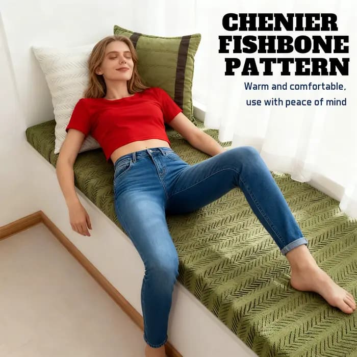 Coussins de banc longs, siège de chaise, canapé, siège, baie vitrée, coussin décoratif 50D, coussin personnalisé hautement élastique
