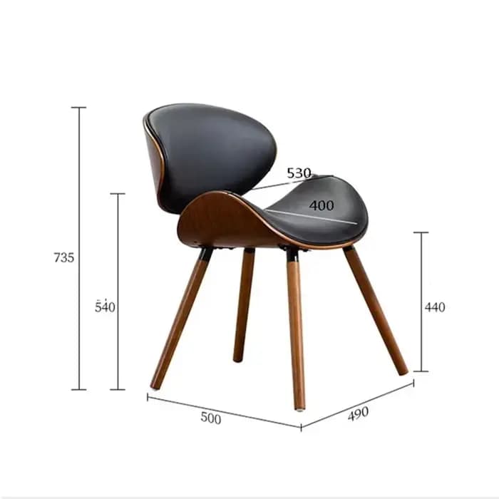 Nouveau salle à manger chaises De jardin Design De Camping moderne mariage cuir bois Salon ongles maquillage
