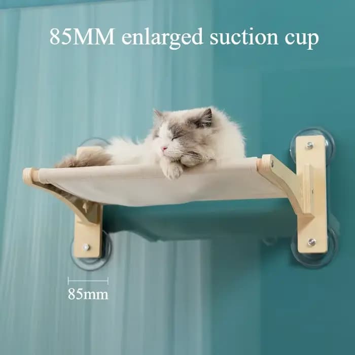 Hamac mural pliable pour chat
