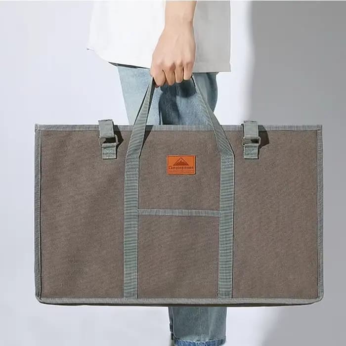 Table de camping extérieure portable avec sac de rangement