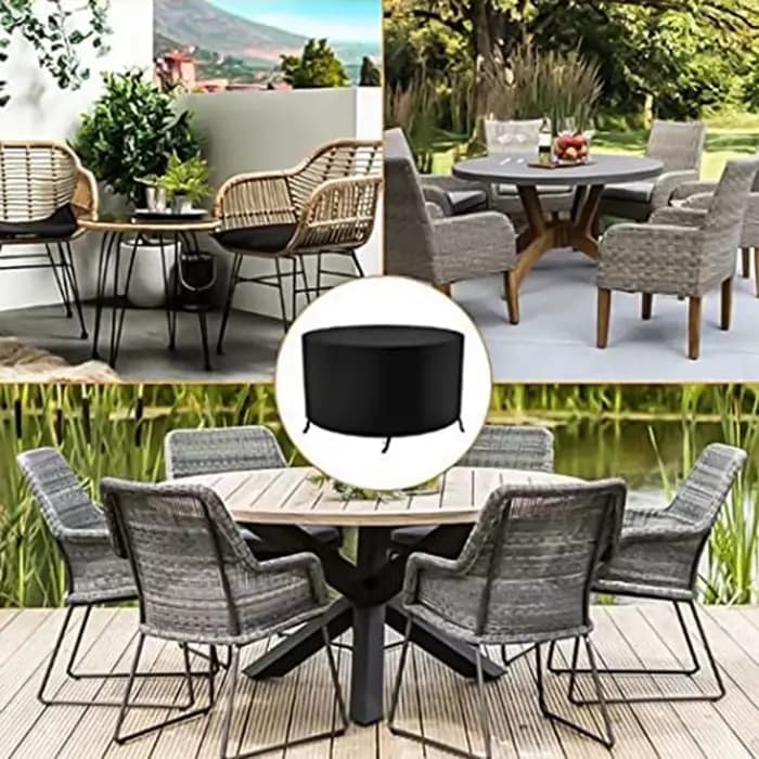 Housses rondes pour meubles de Patio