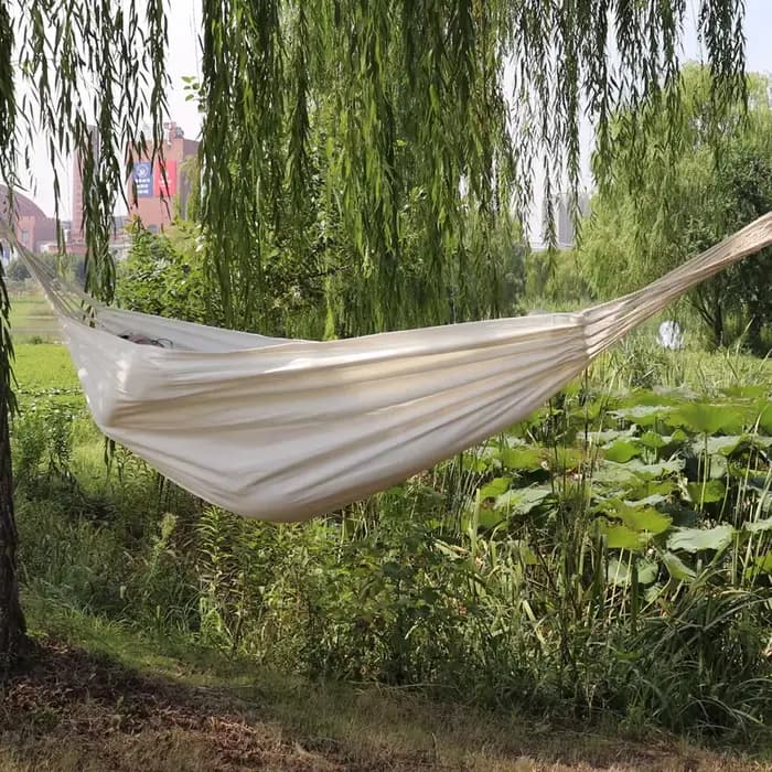 Hamacs Un hamac blanc en coton biologique