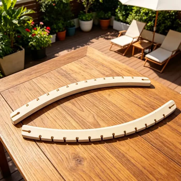 Barre de support pour hamac 50x3x1