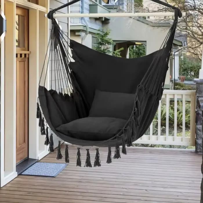 Chaise pivotante d'extérieur résistante aux intempéries