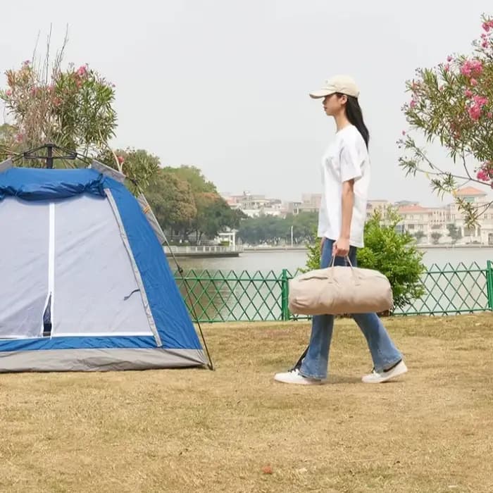 Canapé Gonflable en PVC à Coussin d'Air Portable