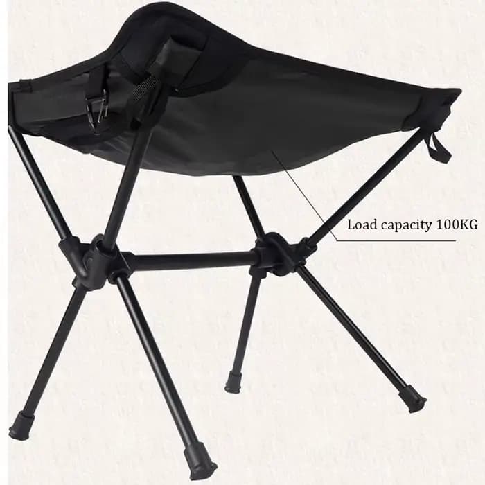 Chaise pliante en alliage d'aluminium pour camping en plein air