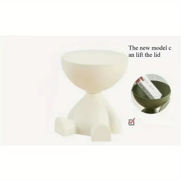 Table d'appoint de canapé créative, table basse amovible, style crème, simple, pour salon, table ronde, petite table d'appoint