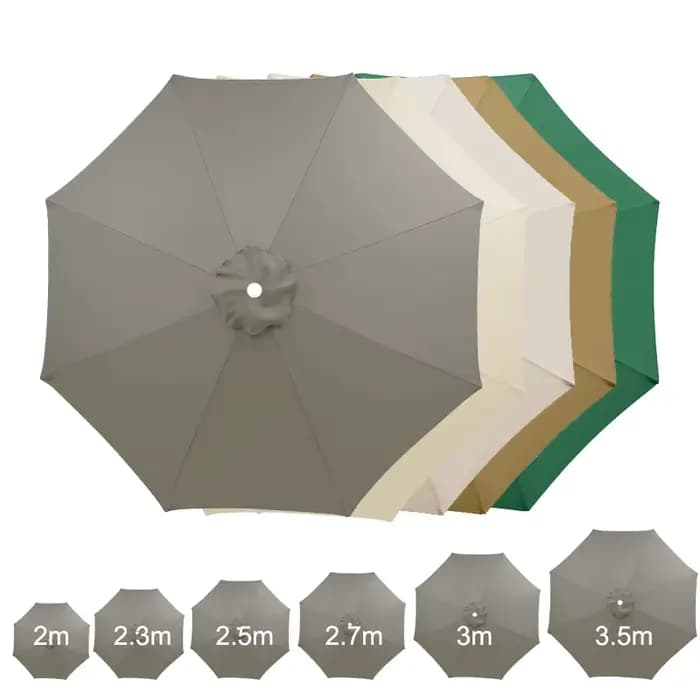 Gril supérieur de subdivision de parasol extérieur