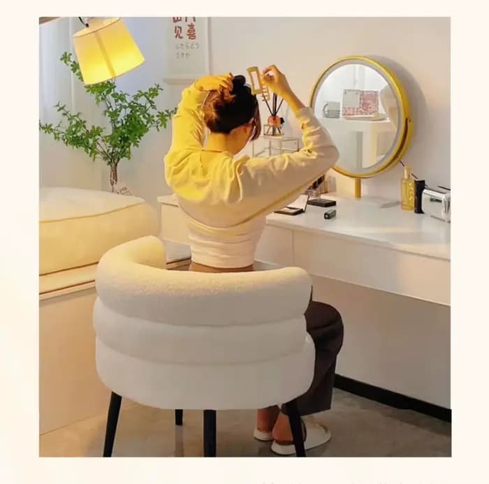 Chaise de salon nordique Ins