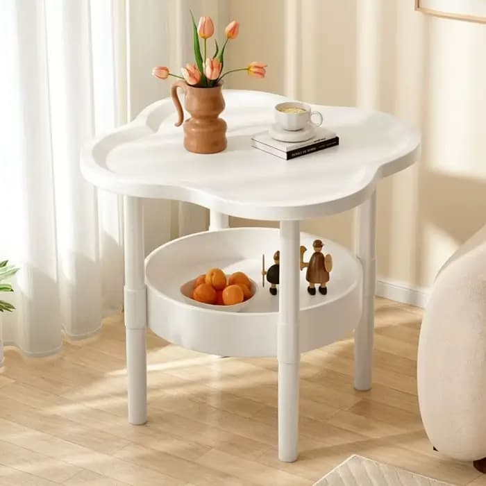 Table d'appoint moderne 40*40CM en plastique