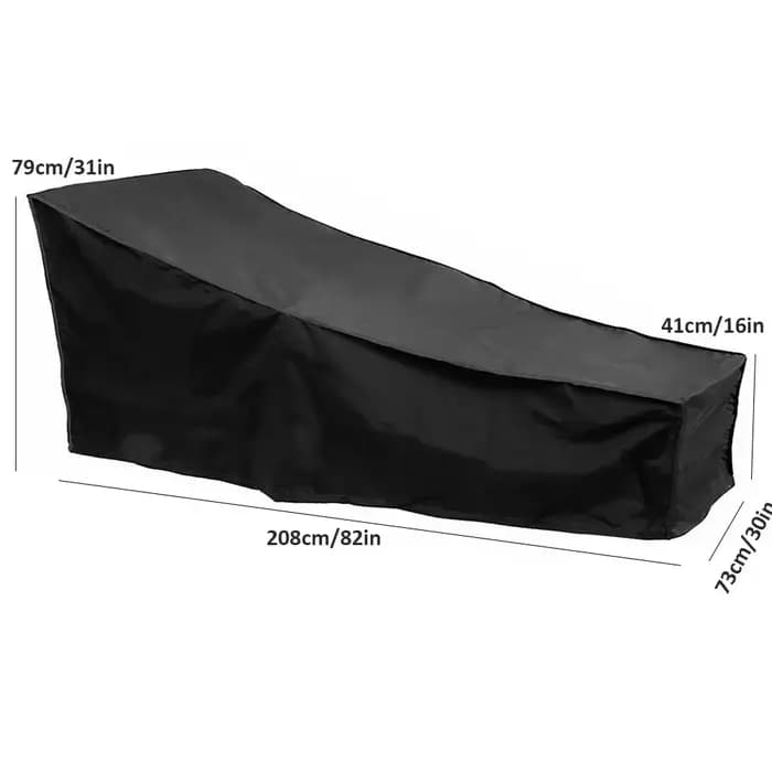 Pour ensemble de Protection de canapé en osier couvertures de Table couverture de Chaise longue de jardin extérieure