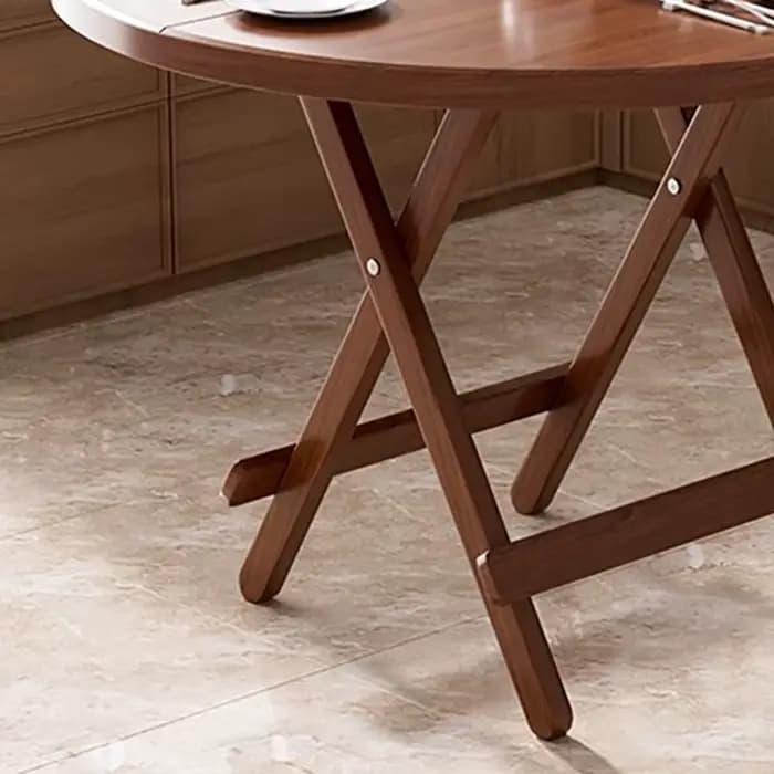 Table ronde pliable