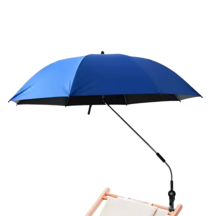 Parasol de plage extérieur avec chaise intégrée