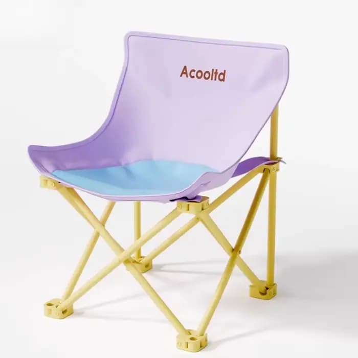 Violet bleu chaises De plage voyage Compact Camping