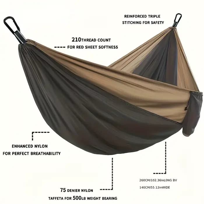 Hamac de camping tendance pour l'extérieur