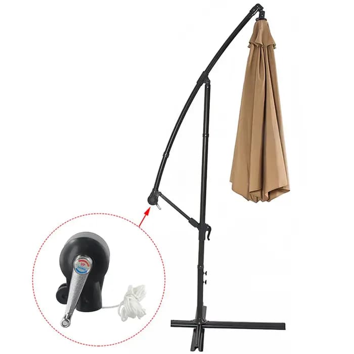 Manivelle de remplacement pour parasol de terrasse extérieur