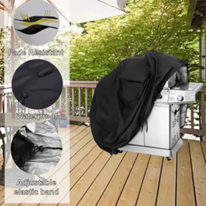 Outils d'extérieur couverture de gril de Barbecue imperméable robuste Patio extérieur Oxford