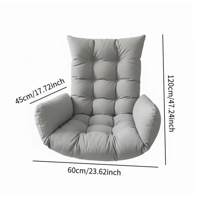 Coussin de remplacement pour fauteuil suspendu d'extérieur