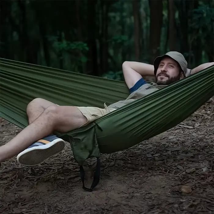 1 ensemble de hamac avec sangles et sac de rangement