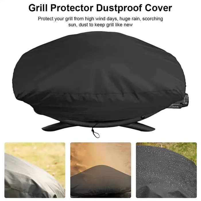 Housse de Barbecue extérieure anti-poussière étanche pour Weber couvre-grill robuste protection contre la pluie
