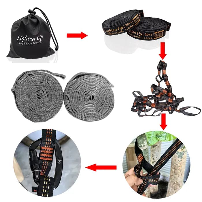 Sangles de hamac 3M, 2 pièces