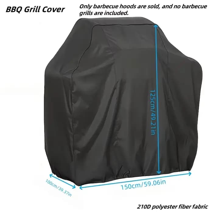 Housse de barbecue, fabriquée en fibre de polyester 210D