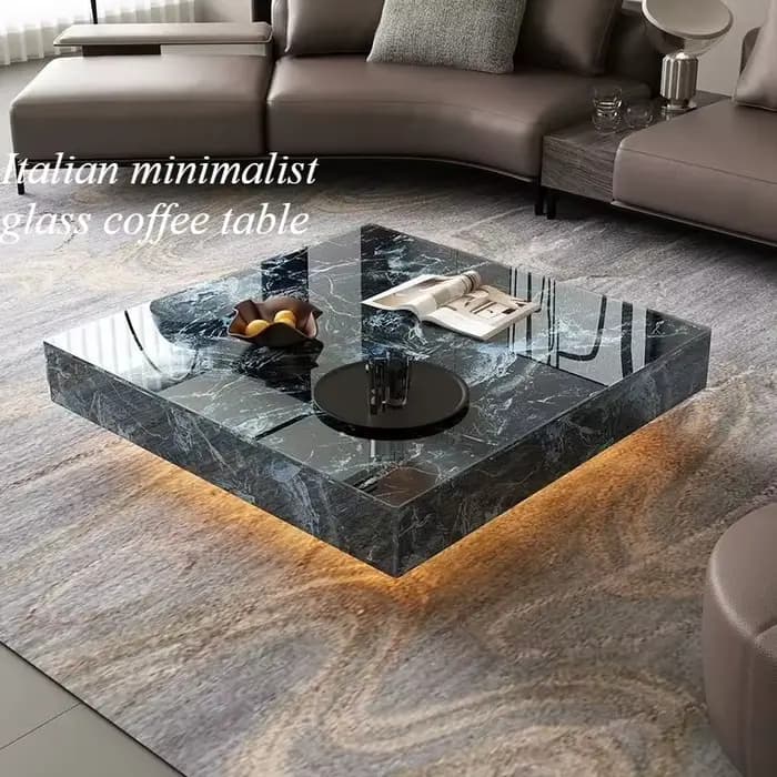 Table basse de luxe française 31 x 47 pouces