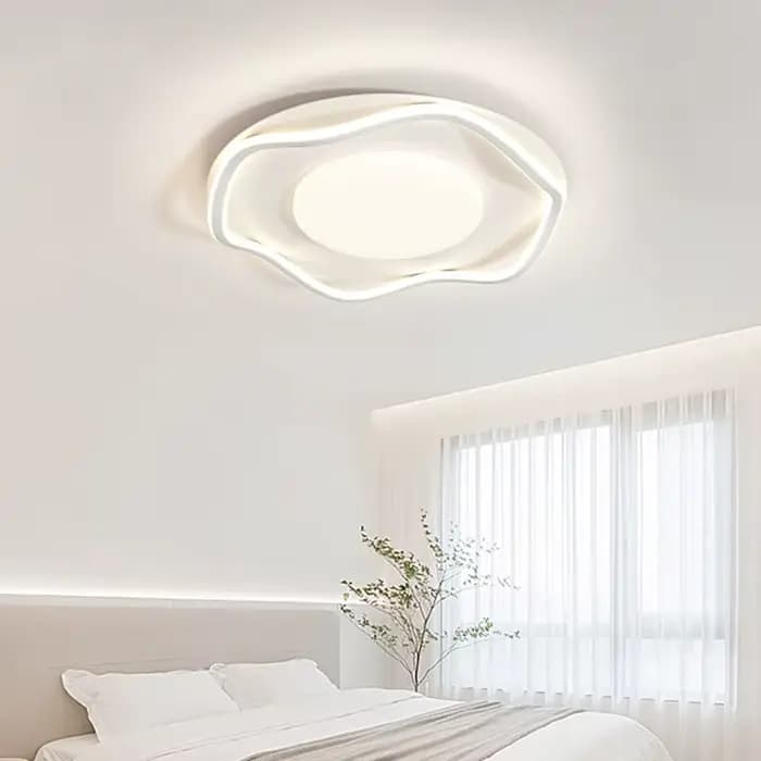 Lustre LED moderne, design minimaliste, pour chambre à coucher, salle à manger, salon, couloir, décoration, appareil électroménager