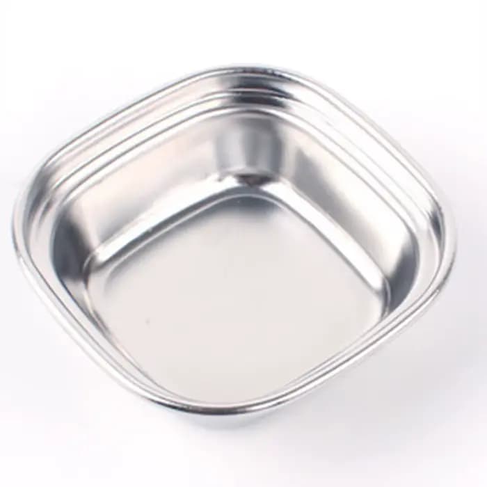 Plat de trempage pour barbecue en plein air en acier inoxydable