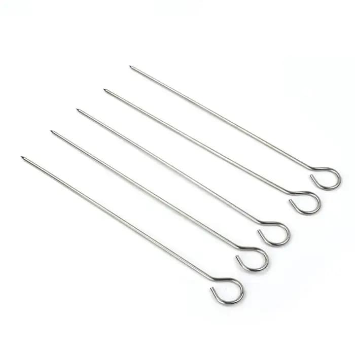 Support suspendu pour Barbecue en acier inoxydable, multifonctionnel, pratique, facile à nettoyer, brochettes parfumées, support suspendu pour Barbecue