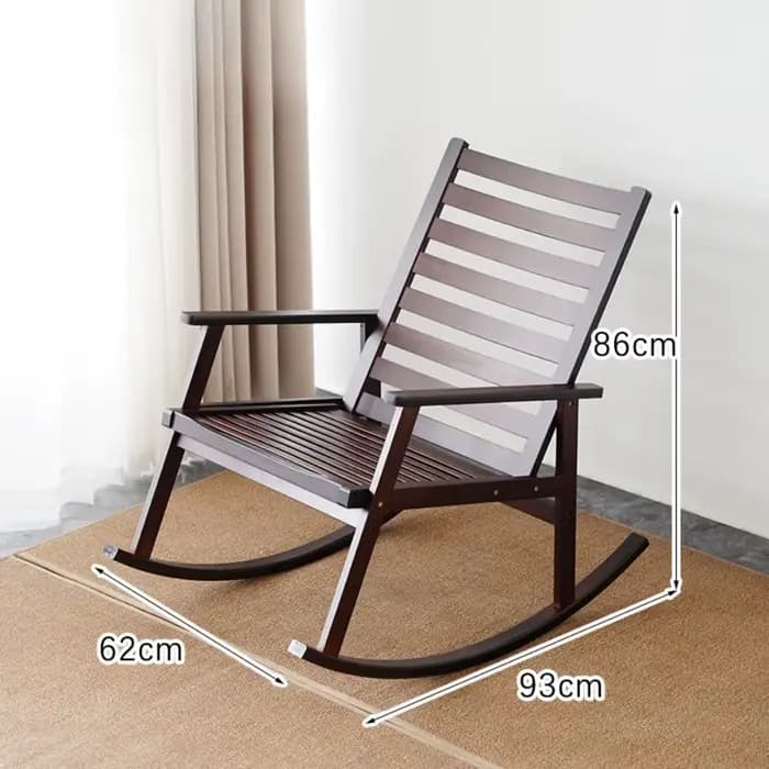 Fauteuil à bascule moderne et confortable