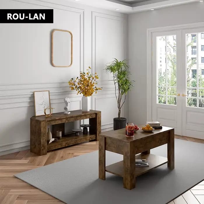 Petites Tables basses modernes avec rangement pour salon