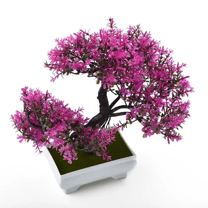 Plantes artificielles bonsaï, petit Pot d'arbre, fausses fleurs, ornements en Pot pour la maison, décoration de Table, décor de jardin d'hôtel