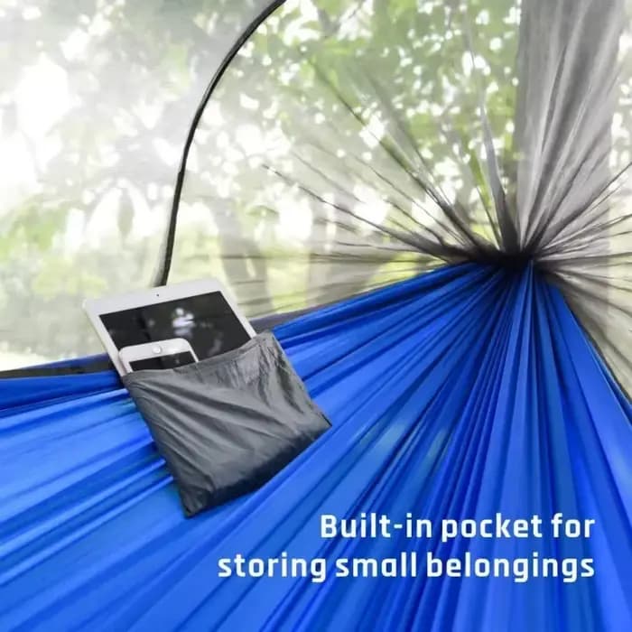 Hamac de Camping Portable Pop-Up avec moustiquaire et abri solaire