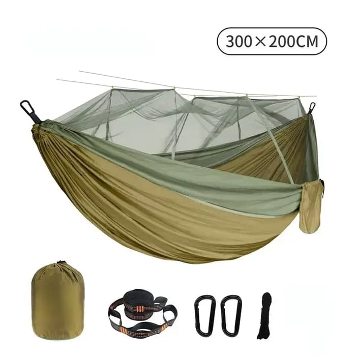 Hamac à Double moustiquaire 300 × 200CM