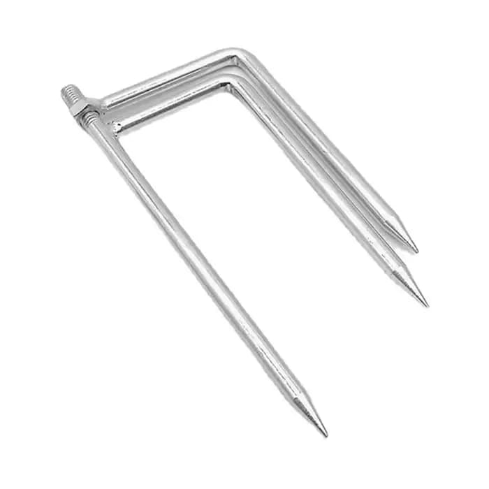 Support de Parasol 17/21cm, 1 pièce, pince à pointe de sol pour activités de plein air avec Interface filetée universelle