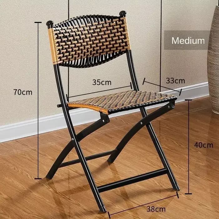 Chaise de plage pliante portable et confortable