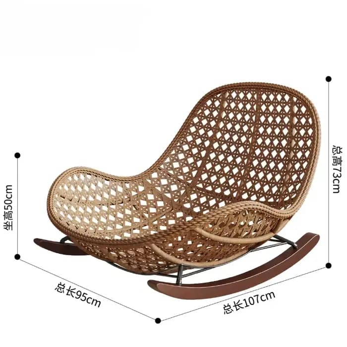 Fauteuils de salon occasionnels pour balcon