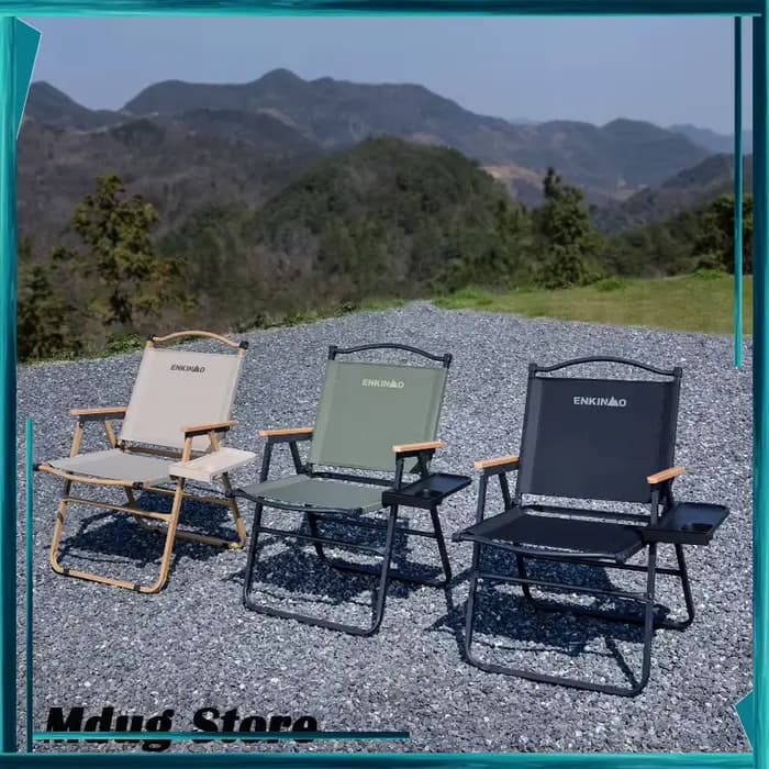 Chaise pliante extérieure noire fauteuils de Patio compacts