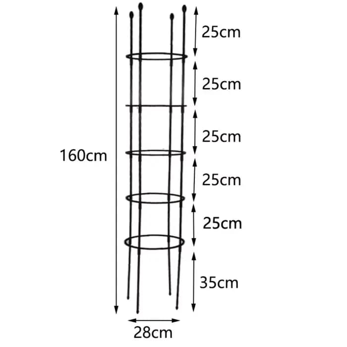 Treillis de jardin empilable