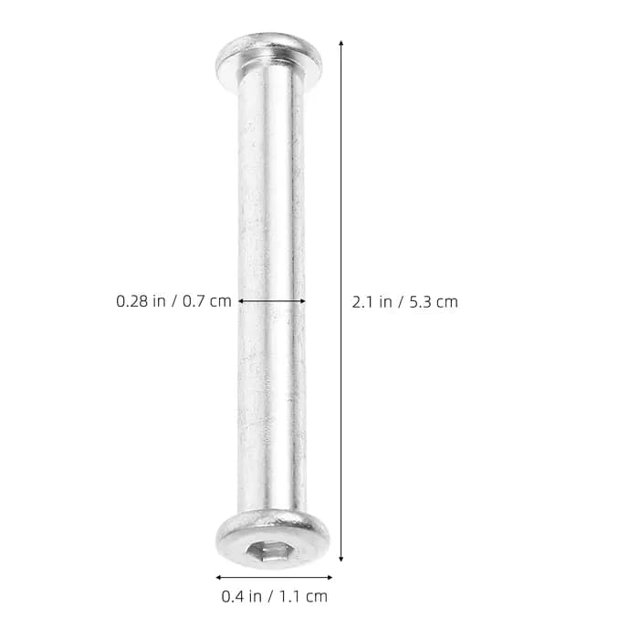 Kit de vis de remplacement pour base de parasol en acier
