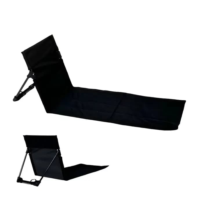 Chaise pliante d'extérieur avec coussin de dossier