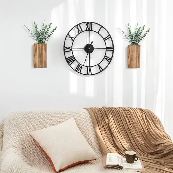 Jardinière murale en bois pour légumes et fleurs séchées