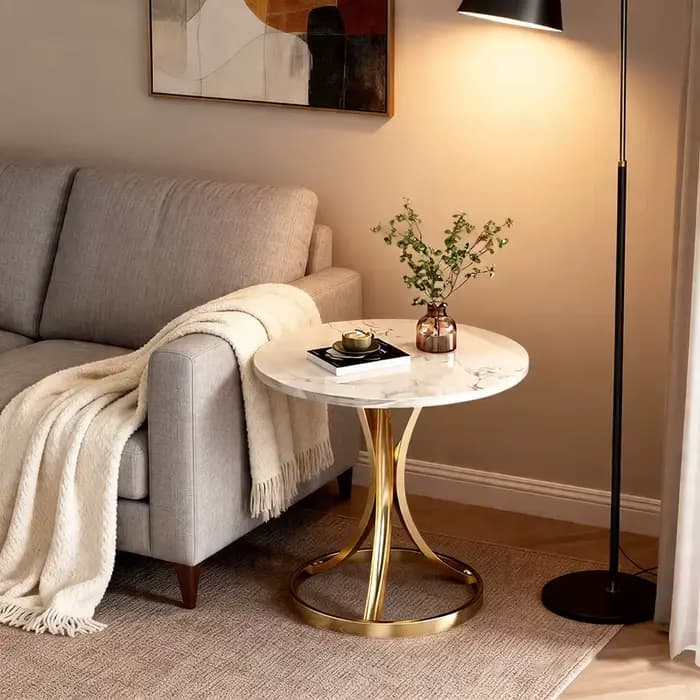 Table d'appoint créative pour salon