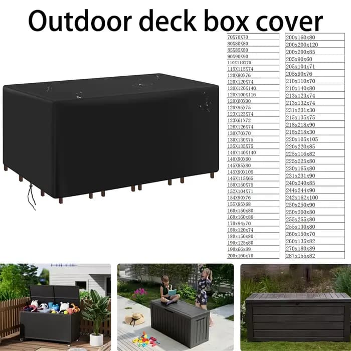 Housse de protection extérieure pour mobilier de jardin
