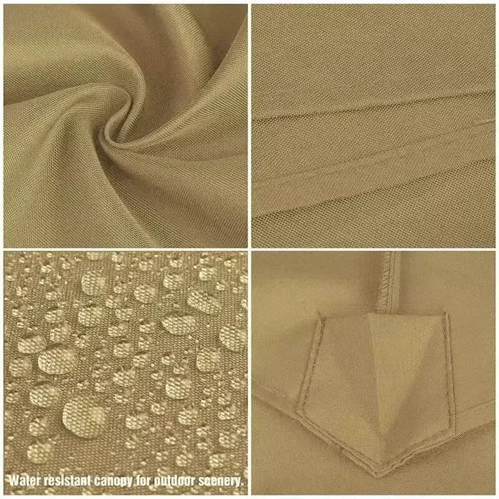 Tissu de rechange pour parasol de jardin extérieur