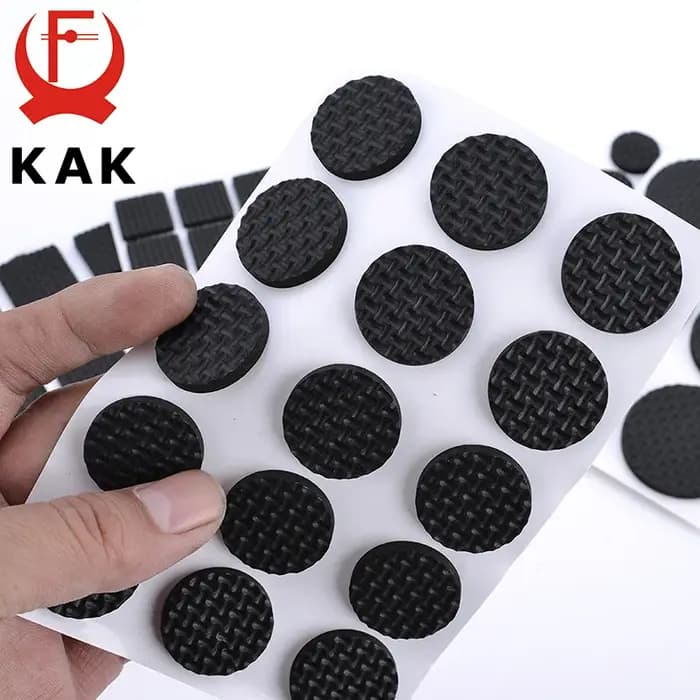 KAK 1-24 pièces auto-adhésif meubles jambe pieds tapis feutre tampons anti-dérapant tapis pare-chocs